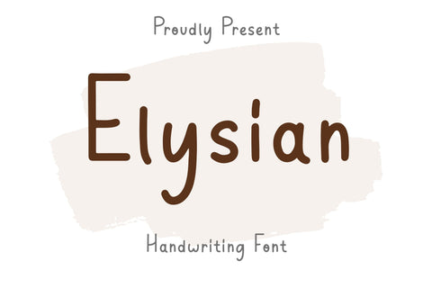 Elysian Font Aisyah 