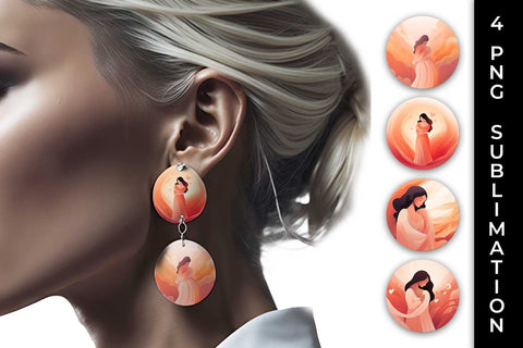 Embrace Compassion - Self-Hugging Earrings Bundle Sublimation Sintegra 