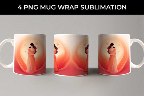 Embrace Compassion - Self-Hugging Mug Wrap Bundle Sublimation Sintegra 