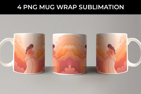 Embrace Compassion - Self-Hugging Mug Wrap Bundle Sublimation Sintegra 