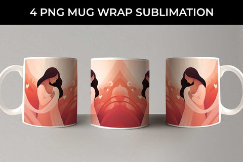 Embrace Compassion - Self-Hugging Mug Wrap Bundle Sublimation Sintegra 