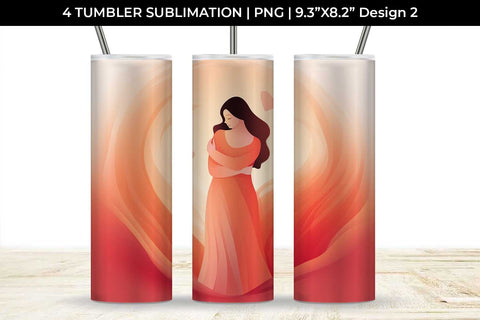 Embrace Compassion - Self-Hugging Tumbler Wrap Bundle Sublimation Sintegra 