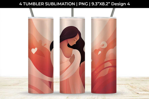 Embrace Compassion - Self-Hugging Tumbler Wrap Bundle Sublimation Sintegra 