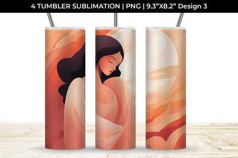 Embrace Compassion - Self-Hugging Tumbler Wrap Bundle Sublimation Sintegra 
