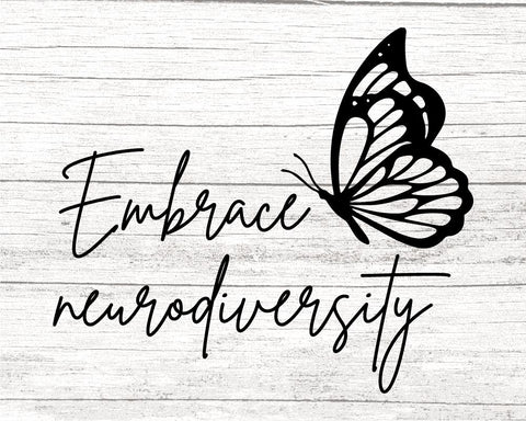 Embrace neurodiversity svg cut file cricut png for sublimation Be Kind to Each Other silhouette dxf Special Ed Teacher svg, svg for shirt SVG Fauz 