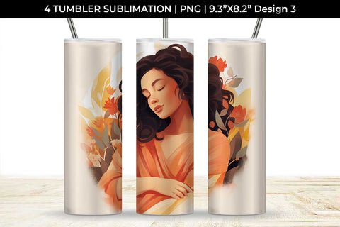Embrace the Heart - Self-Acceptance Tumbler Wrap Bundle Sublimation Sintegra 