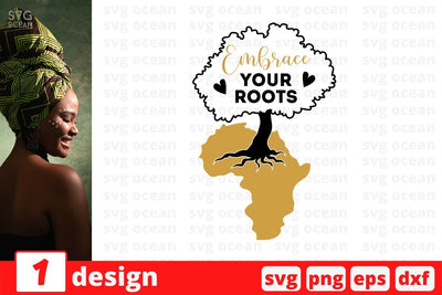 Embrace your roots SVG Cut File SVG SvgOcean 