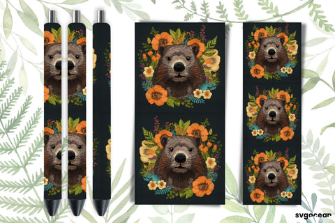 Embroidery Animals Pen Wraps | Sublimation Bundle SVG SvgOcean 