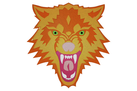 Embroidery design, Angry Wolf Embroidery/Applique DESIGNS embroidery-workshop 