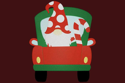 Embroidery Design Christmas truck gnomes Embroidery/Applique DESIGNS embroidery-workshop 
