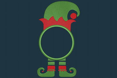 Embroidery Design Elf monogram Embroidery/Applique DESIGNS embroidery-workshop 