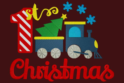 Embroidery Design First Christmas Embroidery/Applique DESIGNS embroidery-workshop 
