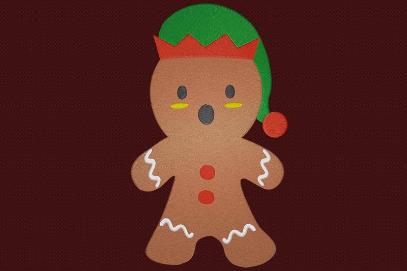 Embroidery Design Gingerbread elf Embroidery/Applique DESIGNS embroidery-workshop 