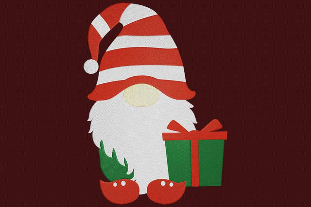 Embroidery Design Gnome Gift Embroidery/Applique DESIGNS embroidery-workshop 