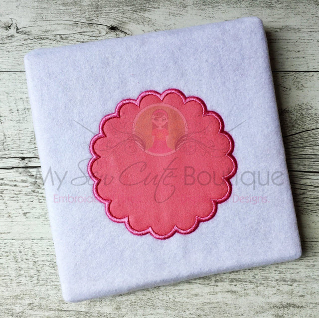 Embroidery Frame Designs - Machine Applique Circle Monogram - 16 Sizes - Instant Download Embroidery/Applique My Sew Cute Boutique 