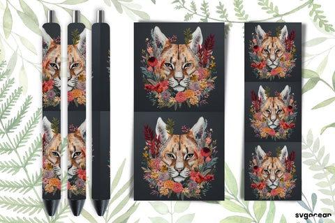 Embroidery Lynx Pen Wraps | Sublimation SVG SvgOcean 