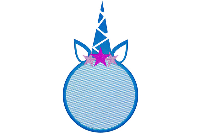 Embroidery unicorn frame monogram for boy Embroidery/Applique DESIGNS embroidery-workshop 