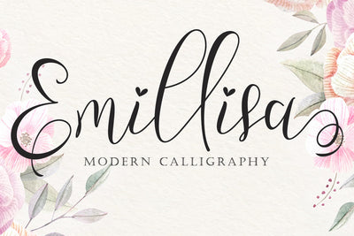 Emillisa Font Prasetya Letter 