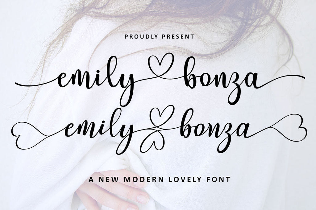 Emily Bonza Script - So Fontsy