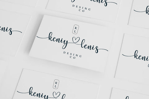 Emily Bonza Script Font muhammadzeky 