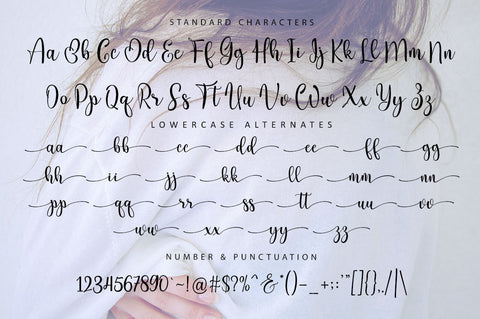 Emily Bonza Script Font muhammadzeky 