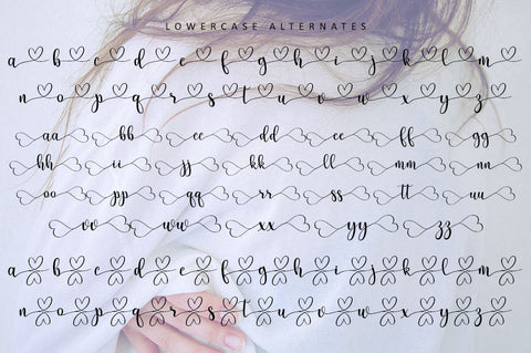 Emily Bonza Script Font muhammadzeky 