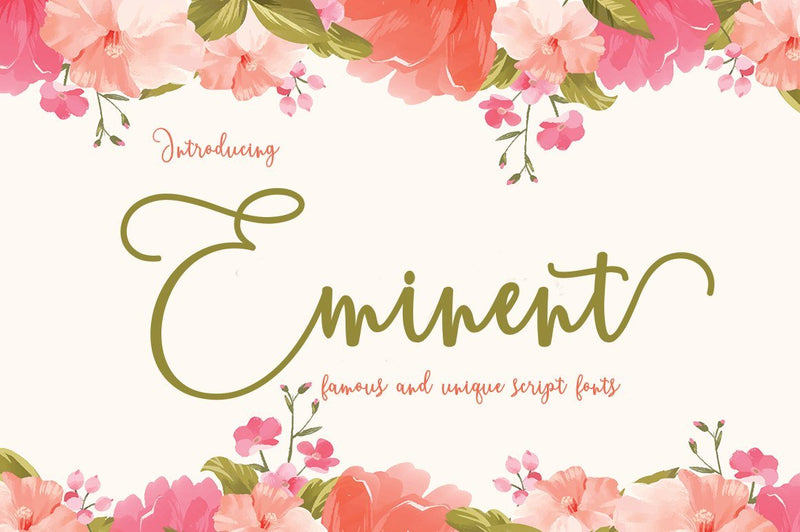 Eminent Font JoeCreative 