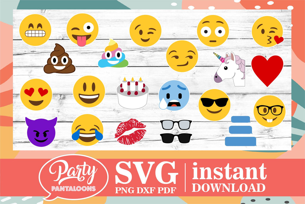 EMOJI ICONS | emoji icons SVG - So Fontsy