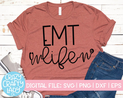EMT Life | Medical Quote SVG Cut File SVG Crazy Crafty Lady Co. 