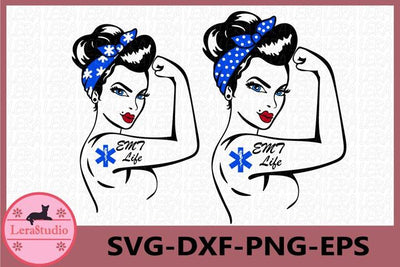 EMT Life Svg SVG Lerastudio 