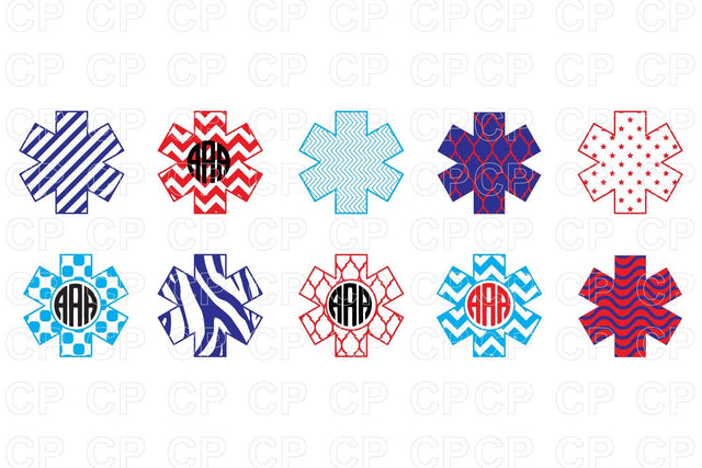 EMT Medic Symbol SVG SVG cutperfectstudio