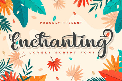 Enchanting Font love script 