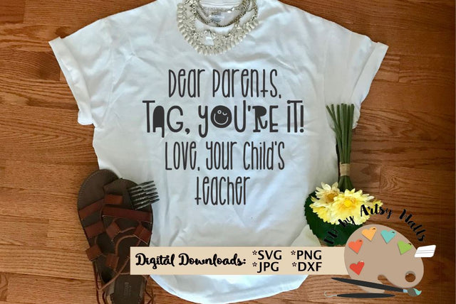 End of year teacher t-shirt svg - teacher last day of school diy shirt - funny teacher quote SVG The Artsy Spot 