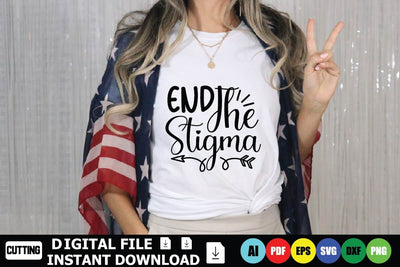 End The Stigma SVG Shahin alam 