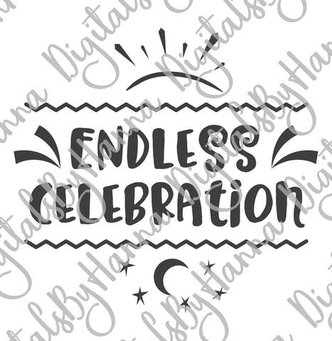 Endless Celebration Winter Holidays Print & Cut SVG Digitals by Hanna 