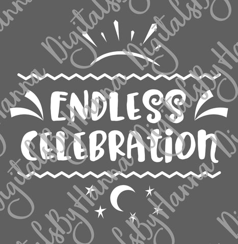 Endless Celebration Winter Holidays Print & Cut SVG Digitals by Hanna 