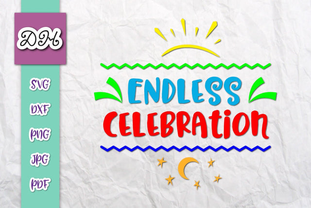 Endless Celebration Winter Holidays Print & Cut SVG Digitals by Hanna 
