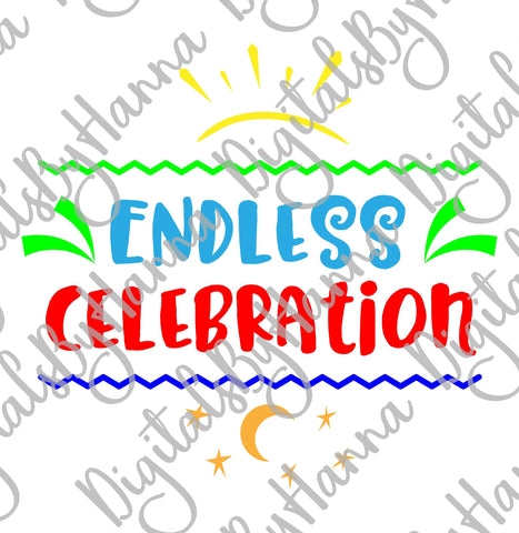Endless Celebration Winter Holidays Print & Cut SVG Digitals by Hanna 