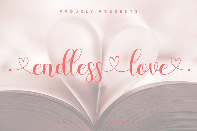Endless Love Font Letterara 