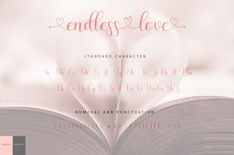 Endless Love Font Letterara 