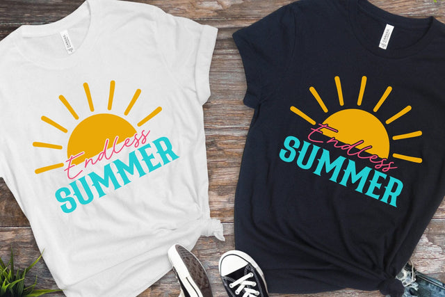Endless Summer T-shirt Design | Summer SVG Cut File SVG zoellartz 