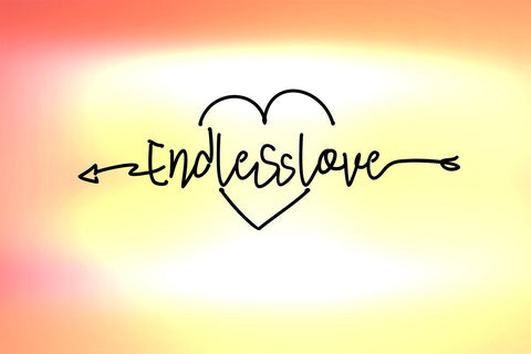 Endlesslove Font BonjourType 