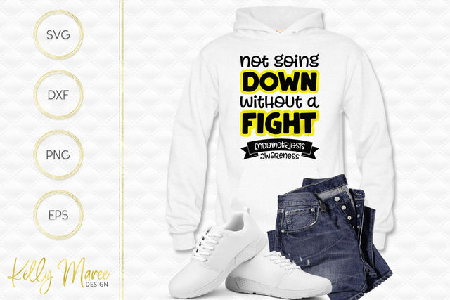 Endometriosis Awareness Cut File Kelly Maree Design 