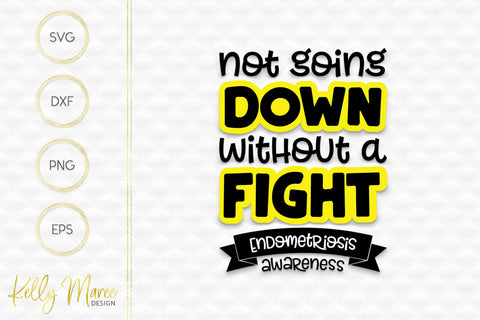 Endometriosis Awareness Cut File Kelly Maree Design 