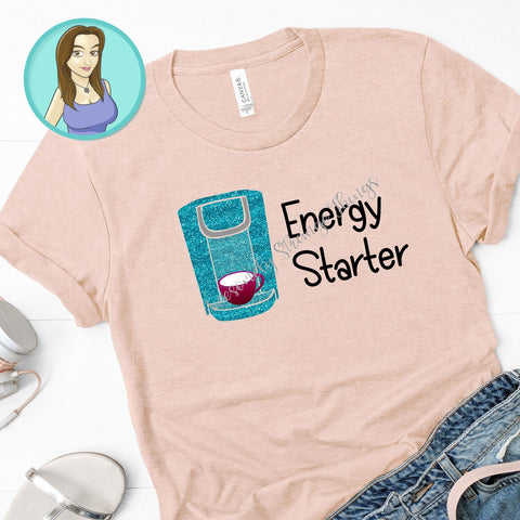 Energy Starter Coffee svg SVG Awesomely Strange Designs 