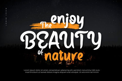 Enfetter Font twinletter 