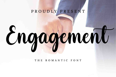 Engagement Font LetterdayStudio 