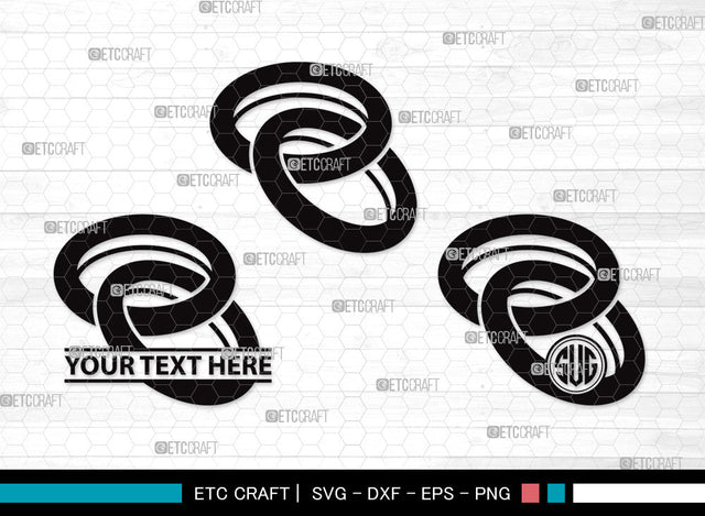 Engagement Ring Monogram SVG | Diamond Ring Svg | Wedding Ring Svg | Ring Svg | Diamond Wedding Ring Svg | Gold Ring Svg | Engagement Ring Monogram SVG ETC Craft 