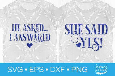 Engagement SVG Set SVG SavanasDesign