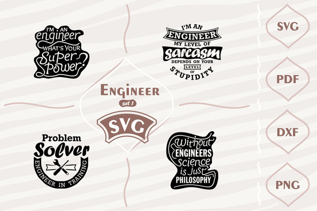 Engineer - SVG bundle 1 SVG Digital Mojito 